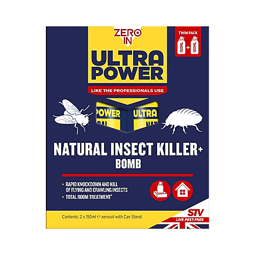 Zero In Ultra Power Natural Insect Killer Pest Spray, 0.15L Pack Of 2 1 Zero In Ultra Power Natural Insect Killer Pest Spray, 0.15L Pack Of 2